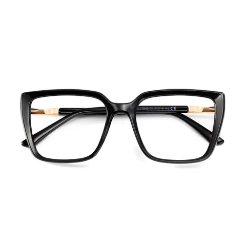 Rectangle Black Eyeglasses