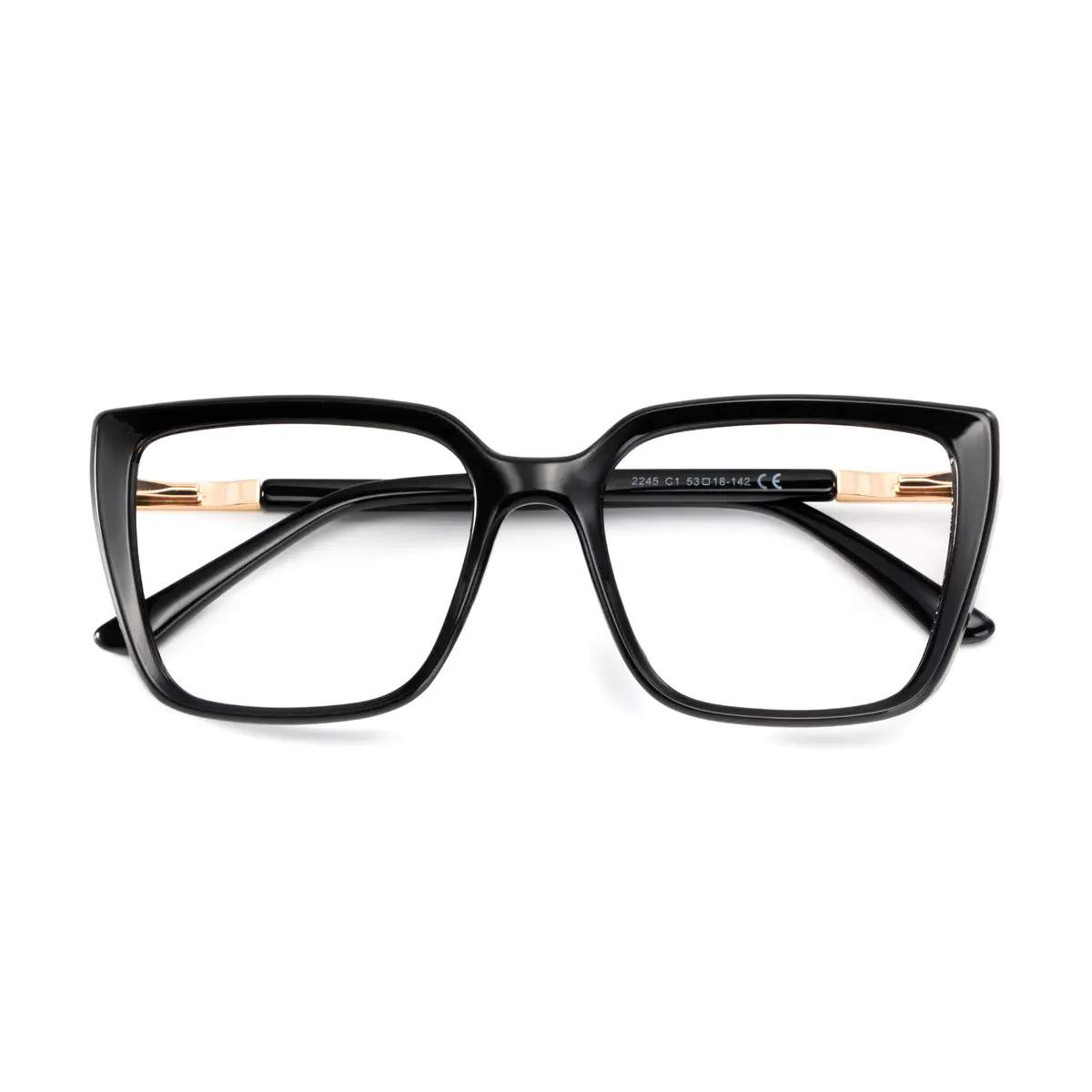 Rectangle Black Eyeglasses
