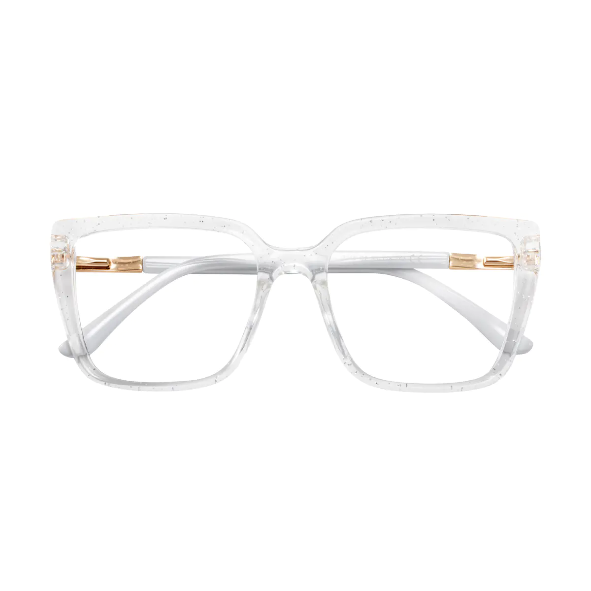 Rectangle Clear Eyeglasses
