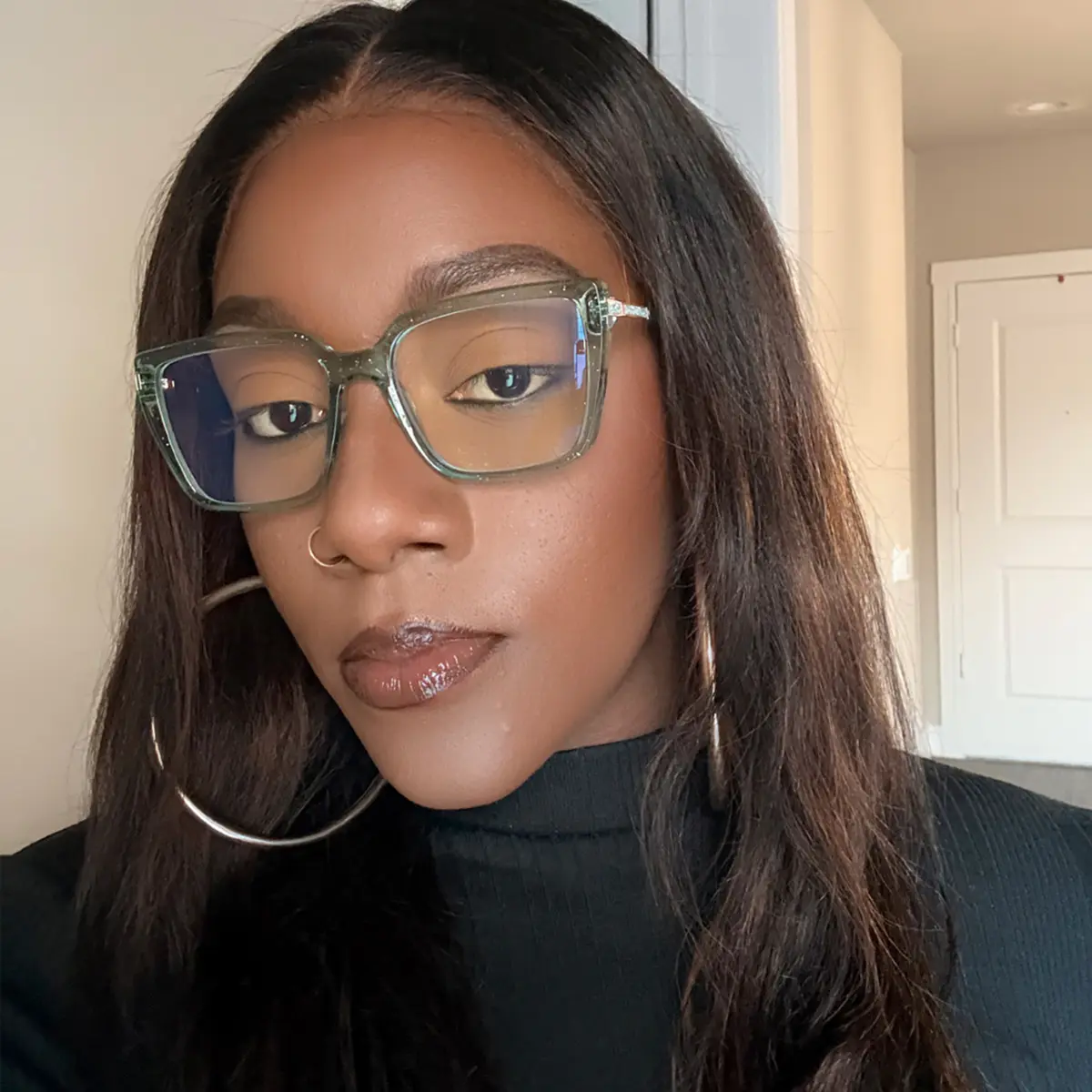 Rectangle Transparent Green