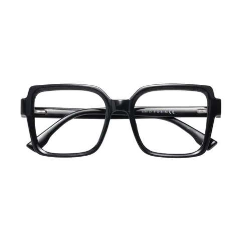 Square Black Eyeglasses
