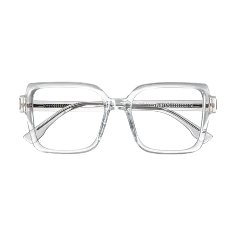 Square Clear Eyeglasses
