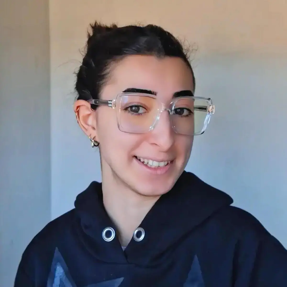 Square Clear Eyeglasses