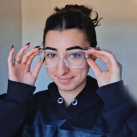 Square Clear Eyeglasses