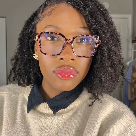 Square Tortoiseshell Eyeglasses