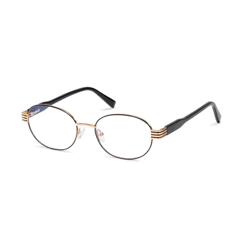Oval Black Gold