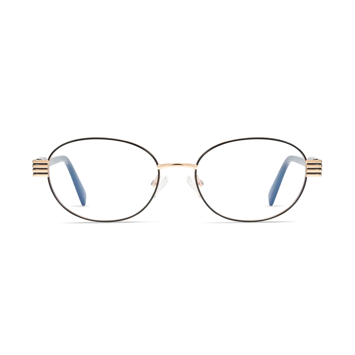 Oval Black Gold