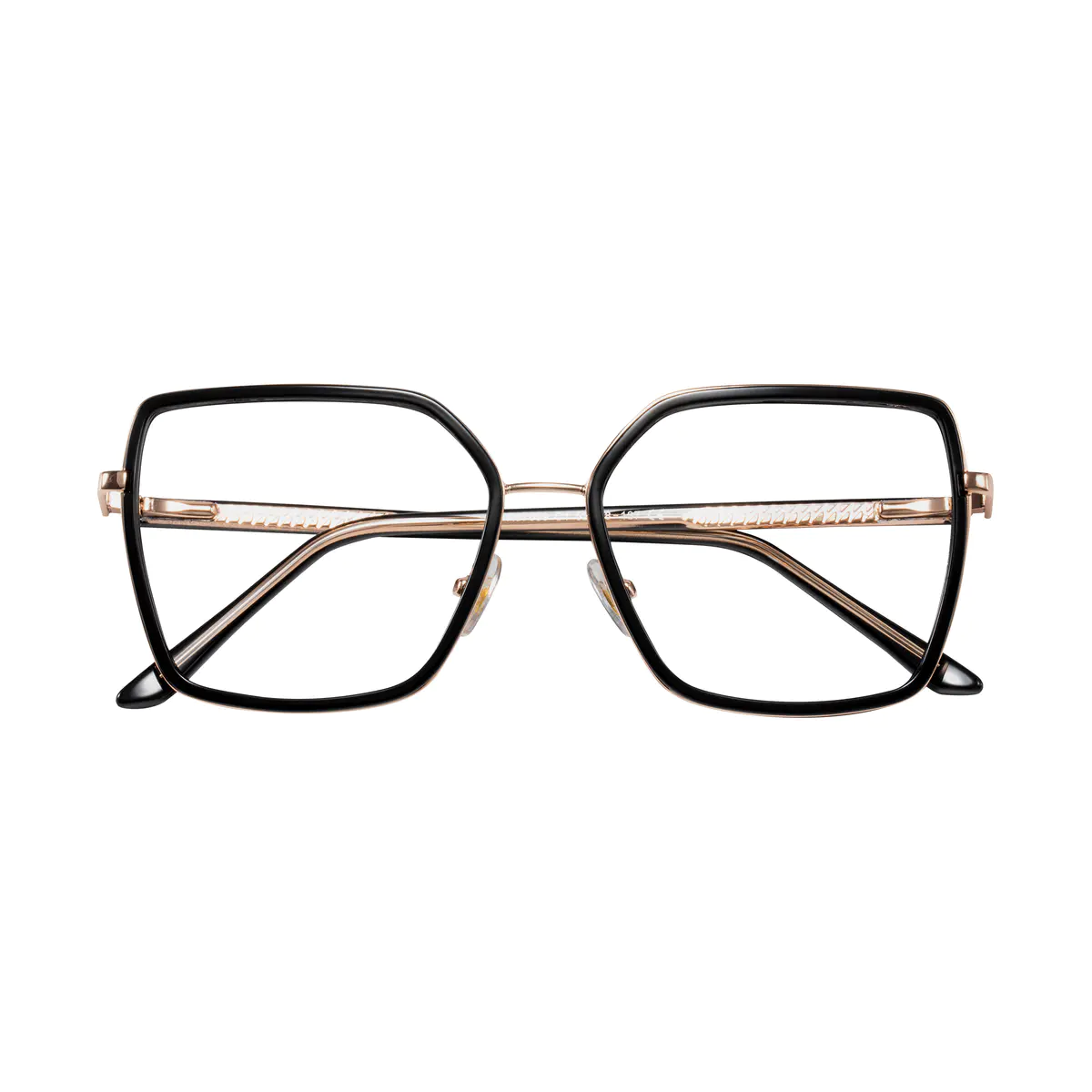 Square Black Eyeglasses