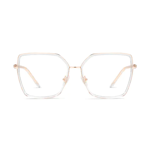 Square Clear Eyeglasses