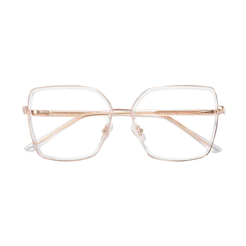 Square Clear Eyeglasses