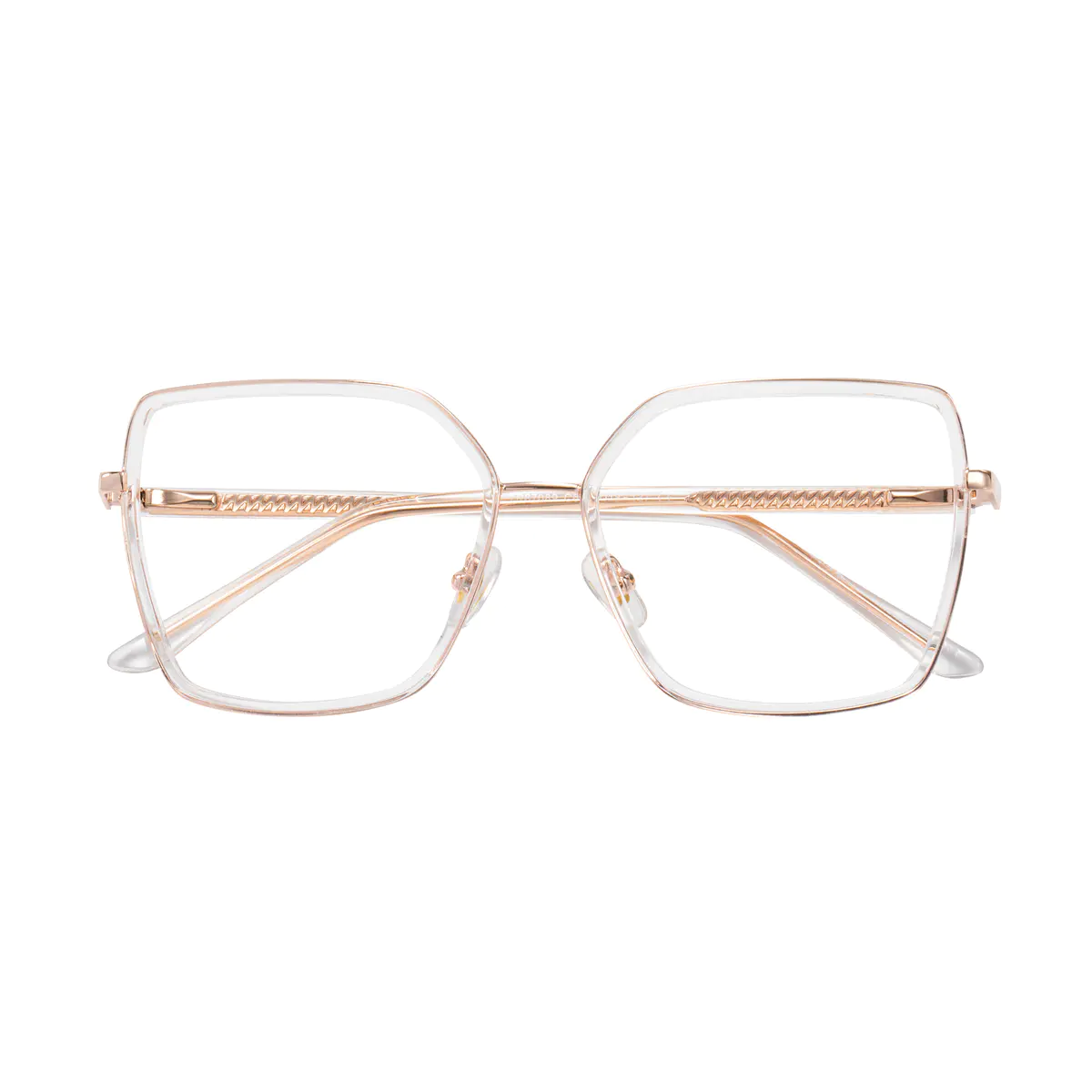 Square Clear Eyeglasses