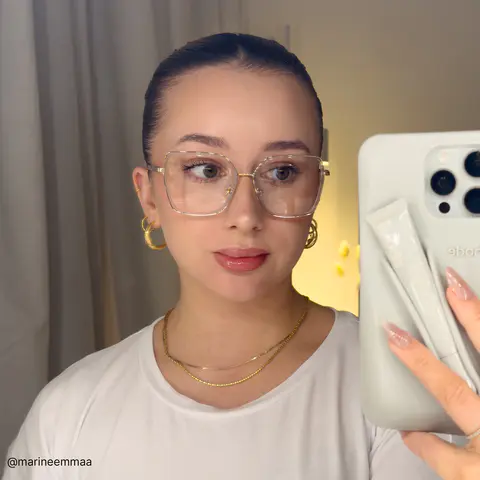 Square Clear Eyeglasses