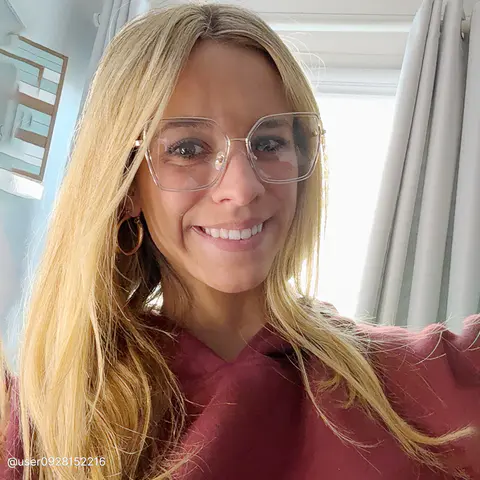 Square Clear Eyeglasses