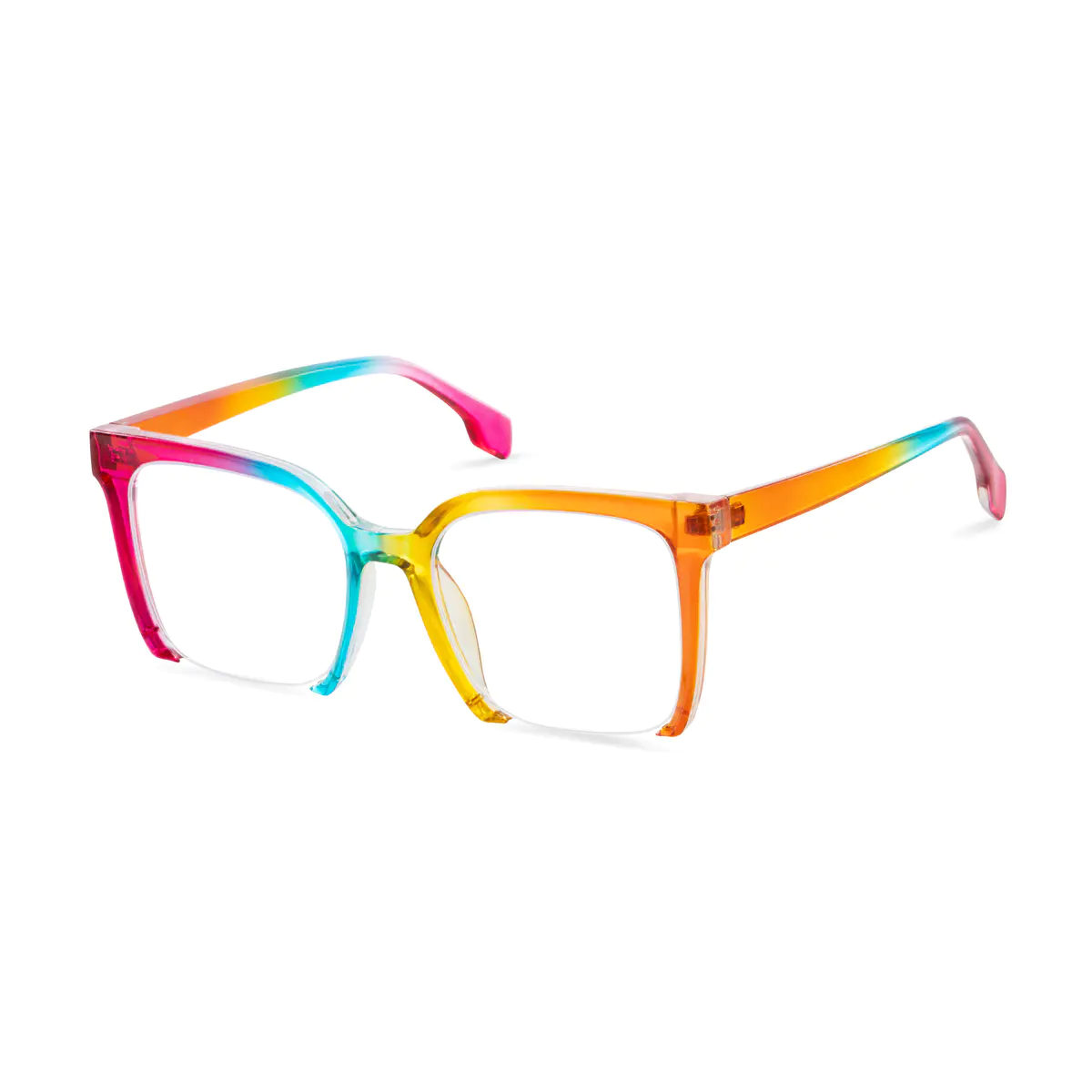 Square Multicolor Eyeglasses