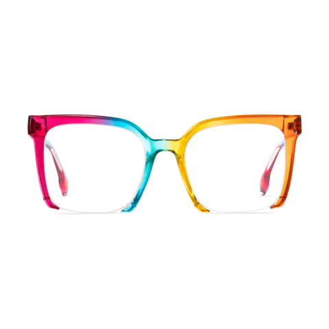 Square Multicolor Eyeglasses