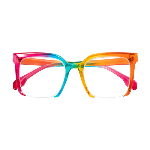 Square Multicolor Eyeglasses