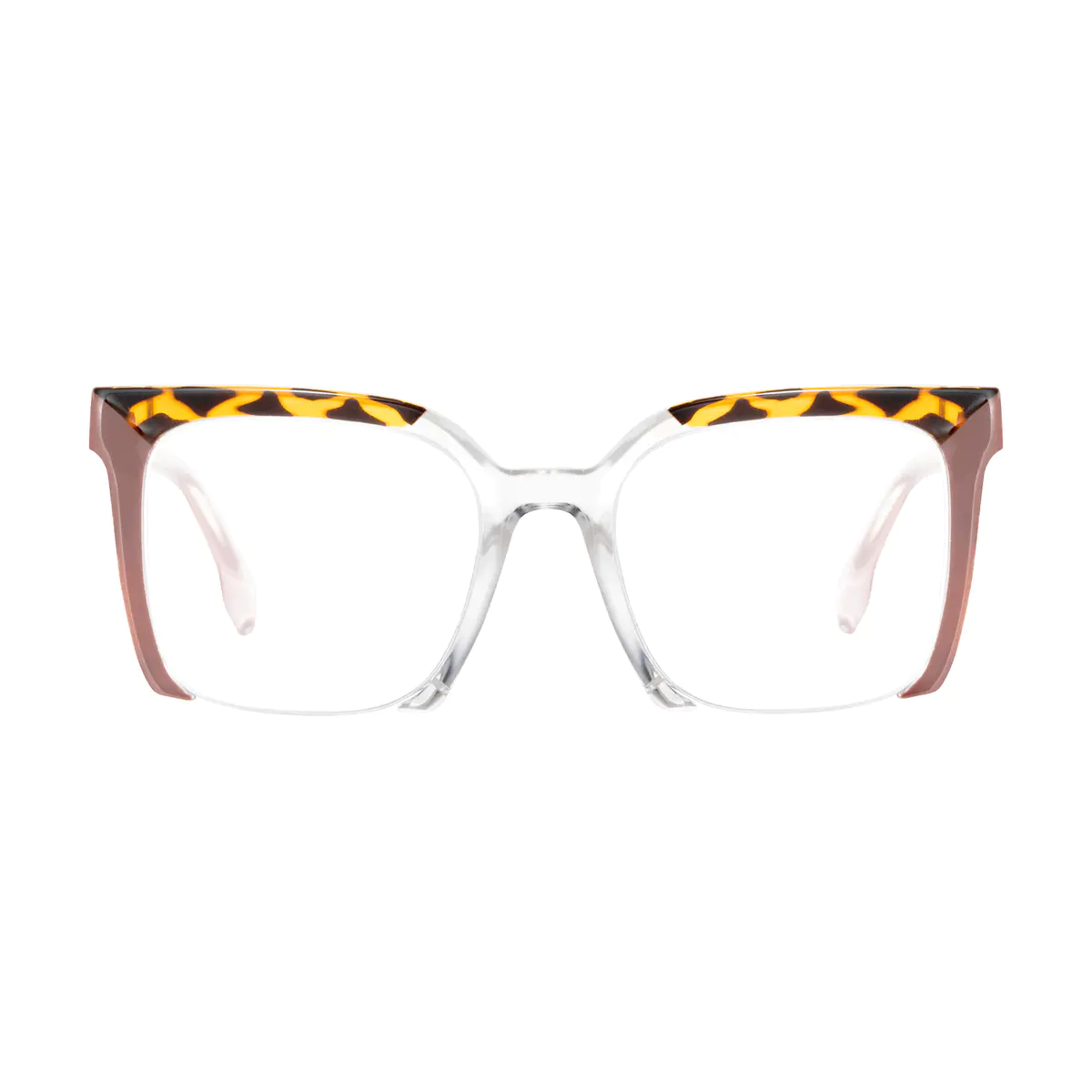 Square Brown/Tortoiseshell Eyeglasses
