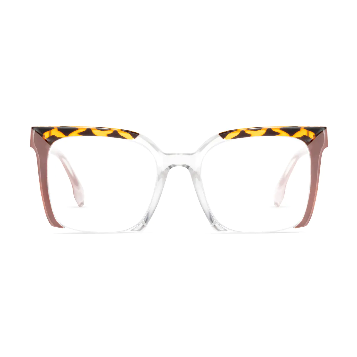Square Brown/Tortoiseshell Eyeglasses