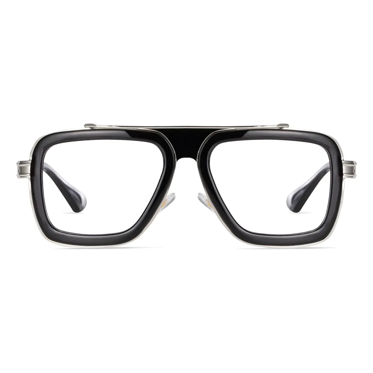 Aviator Black Silver