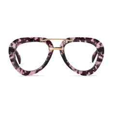 Aviator Ruby Tortoiseshell/Pink Eyeglasses