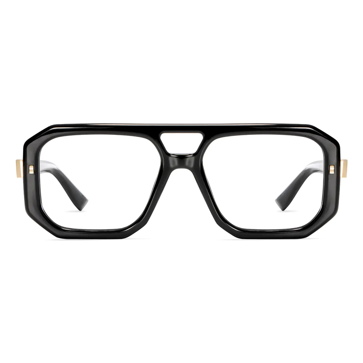 Aviator Black Eyeglasses