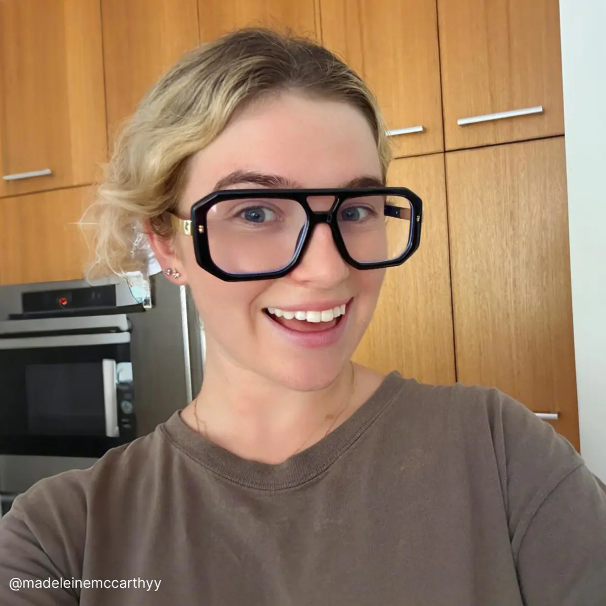 Aviator Black Eyeglasses