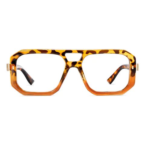 Aviator Tortoiseshell Eyeglasses