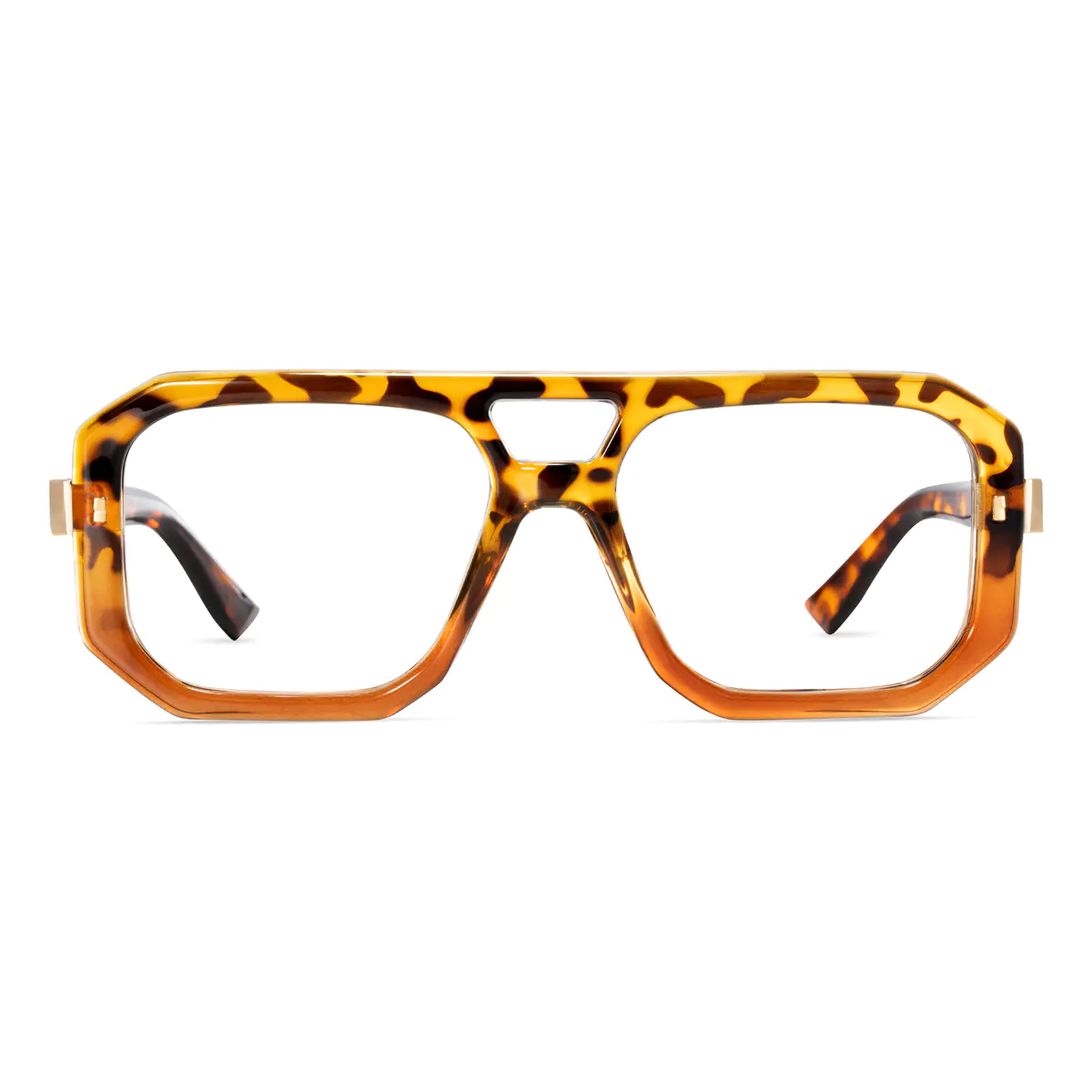 Aviator Tortoiseshell Eyeglasses
