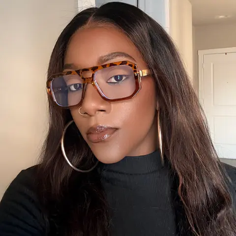 Aviator Tortoiseshell Eyeglasses