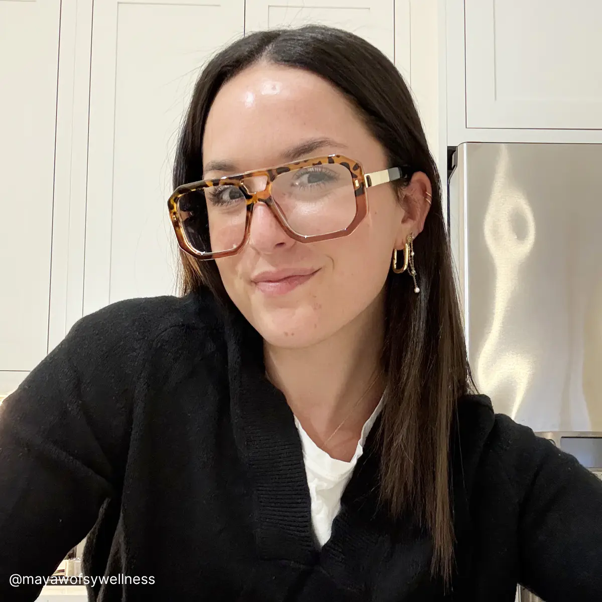 Aviator Tortoiseshell Eyeglasses