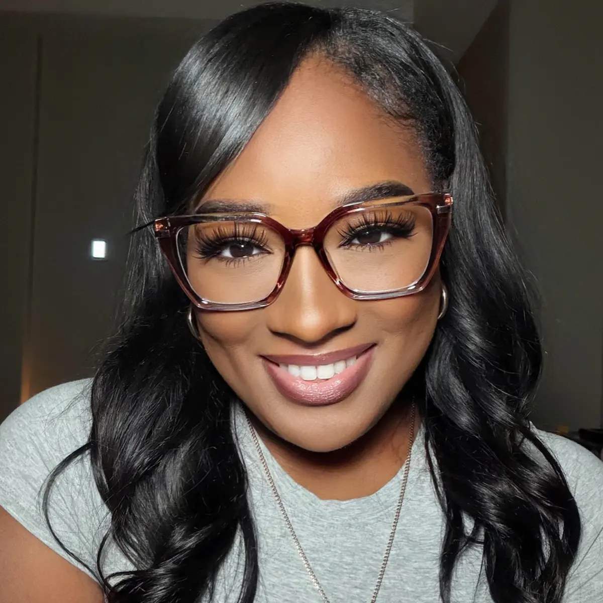 Square Gradient Brown