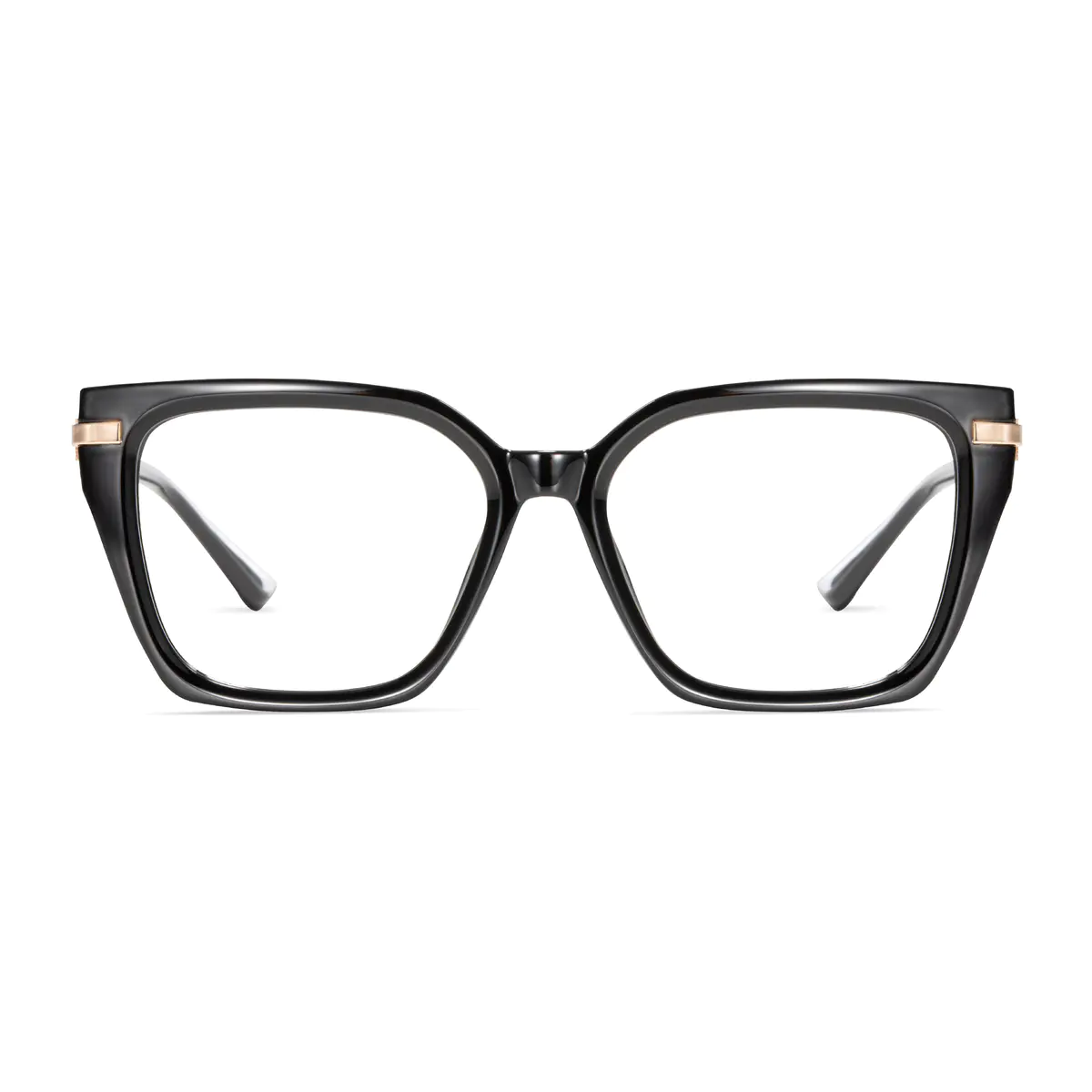 Square Black Eyeglasses