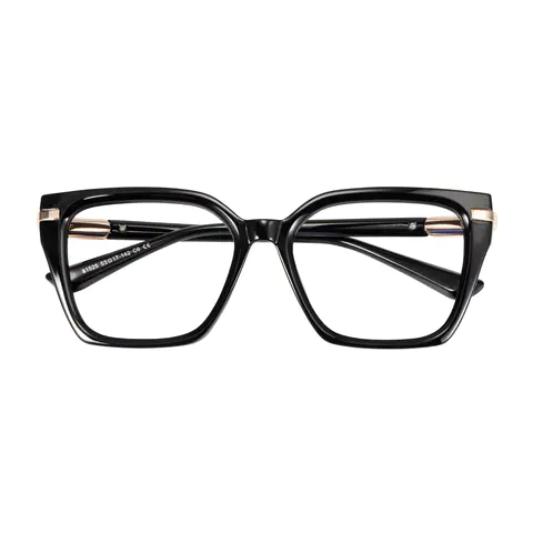 Square Black Eyeglasses