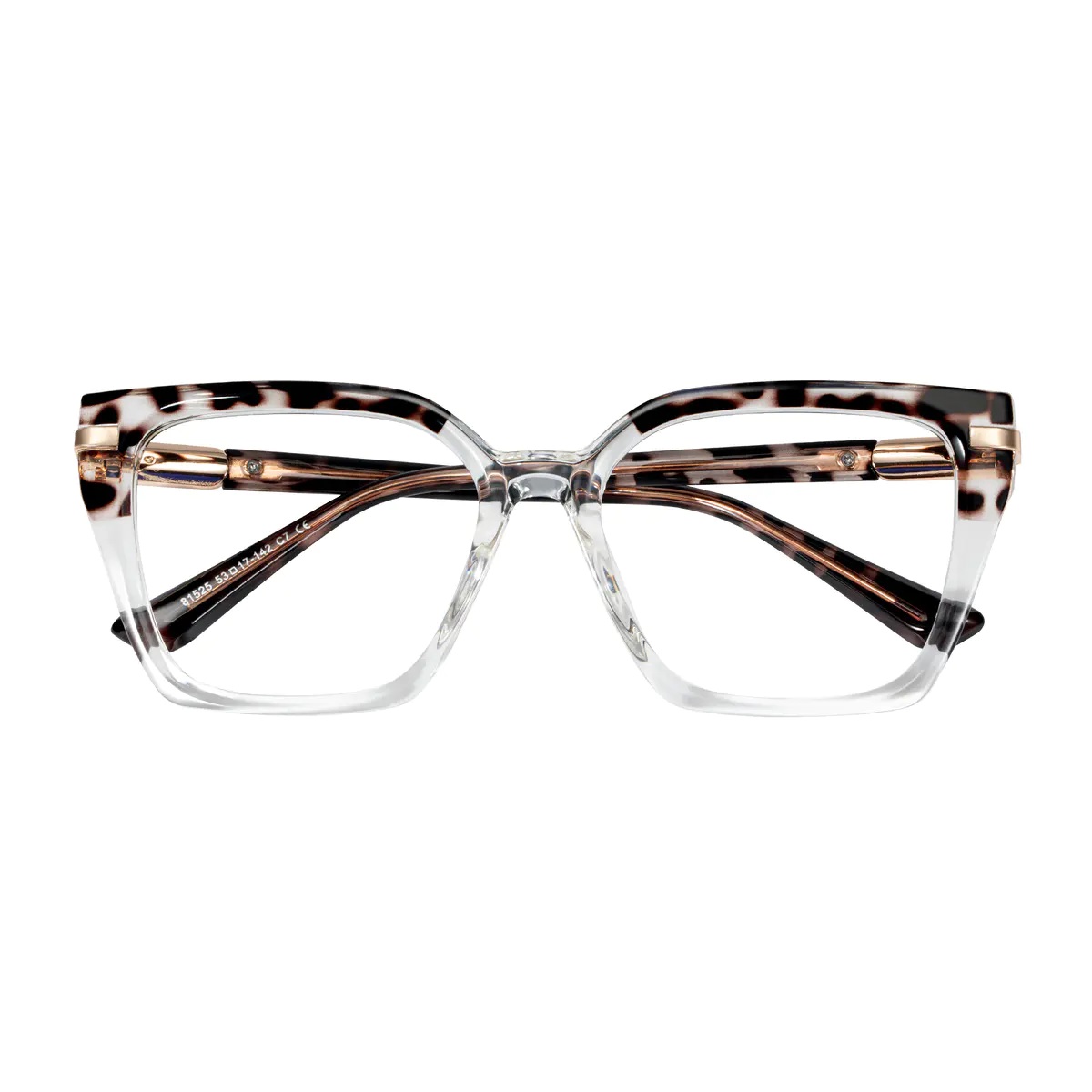 Square Clear/Tortoiseshell Eyeglasses