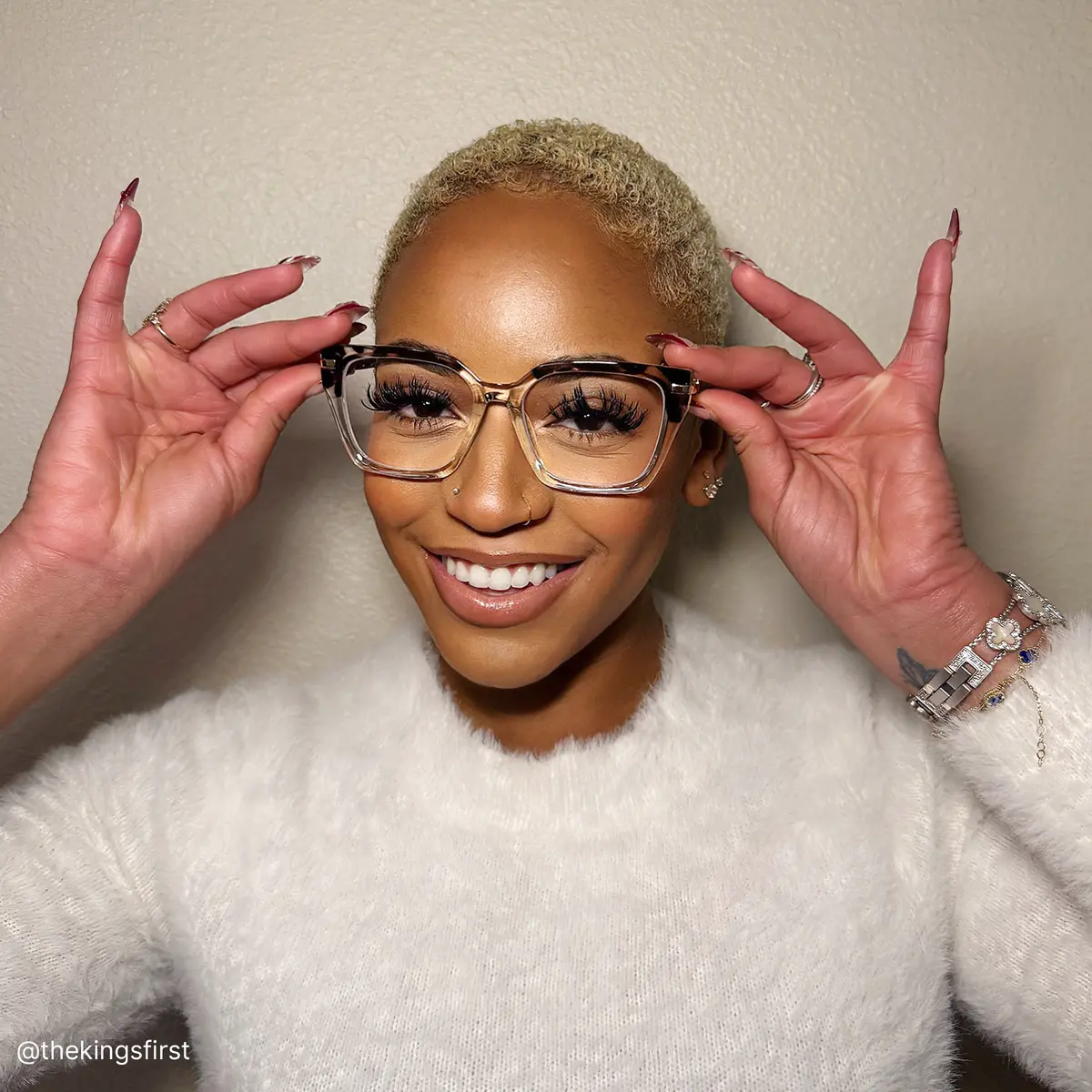 Square Clear/Tortoiseshell Eyeglasses