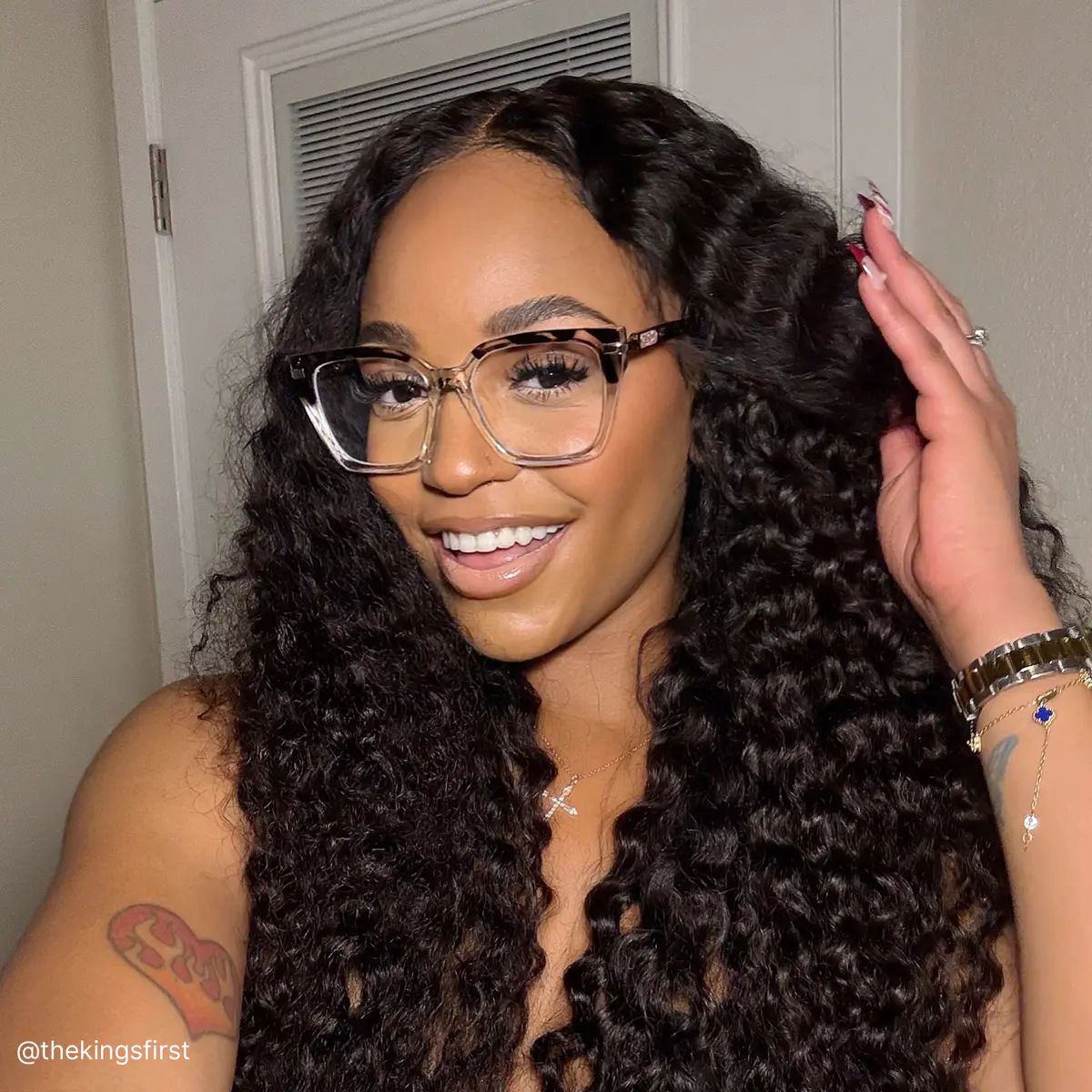 Square Clear/Tortoiseshell Eyeglasses