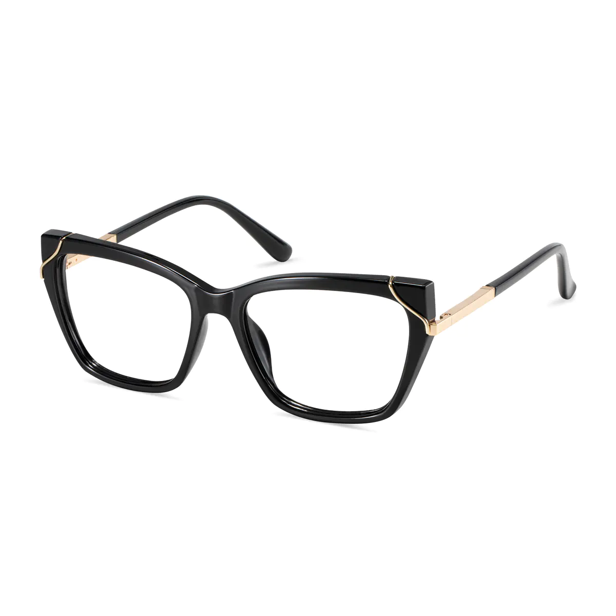 Rectangle Black Eyeglasses