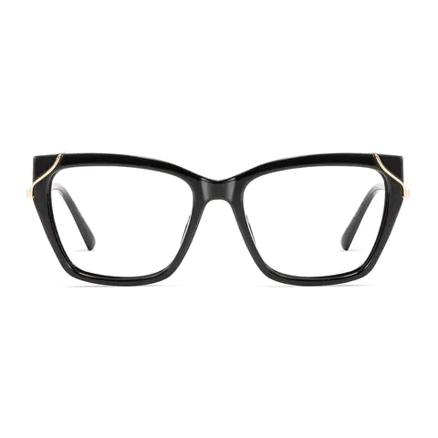 Rectangle Black Eyeglasses