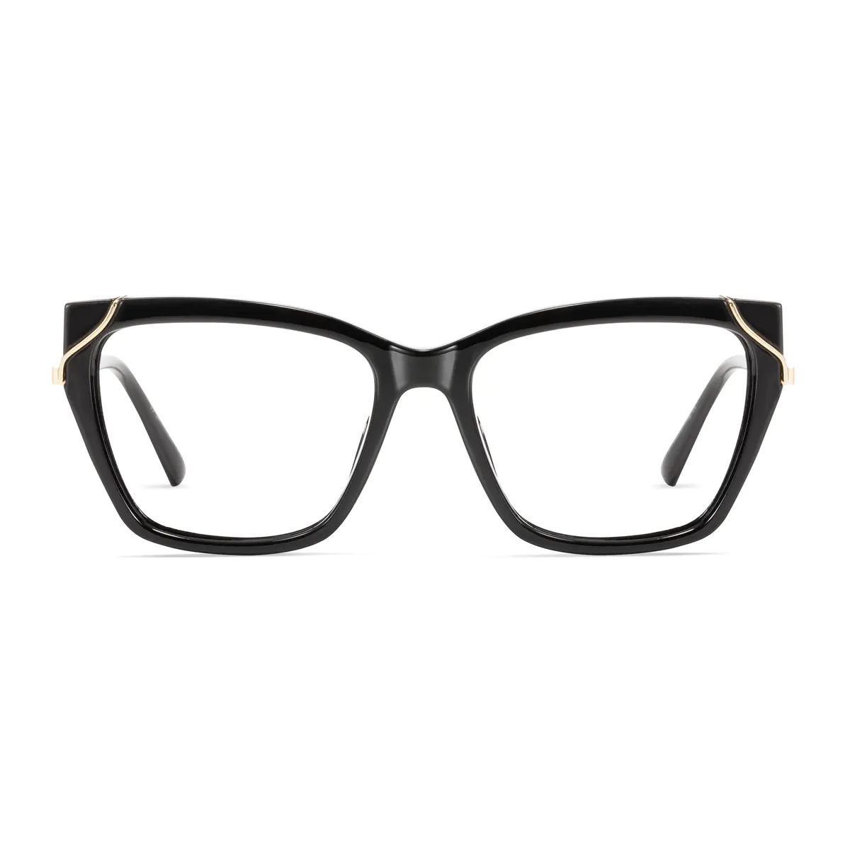 Rectangle Black Eyeglasses
