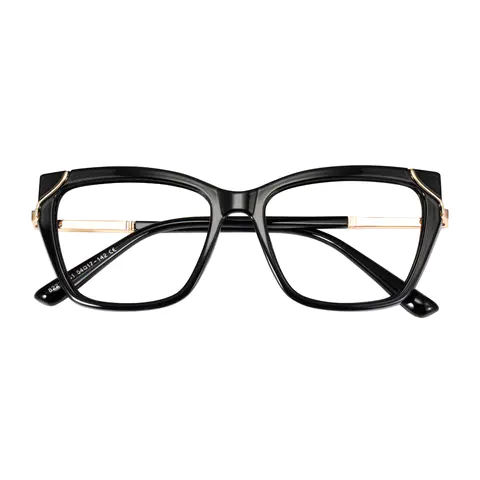 Rectangle Black Eyeglasses