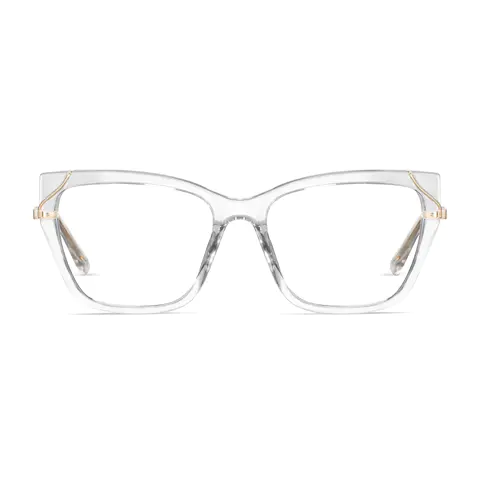 Rectangle Clear Eyeglasses