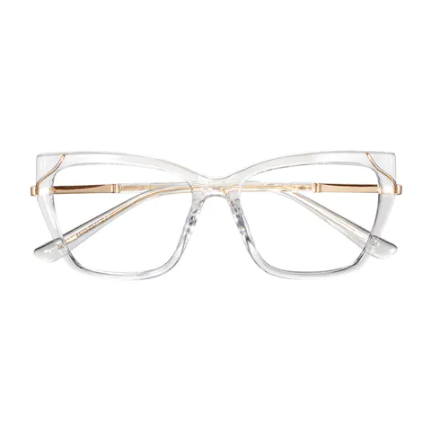 Rectangle Clear Eyeglasses