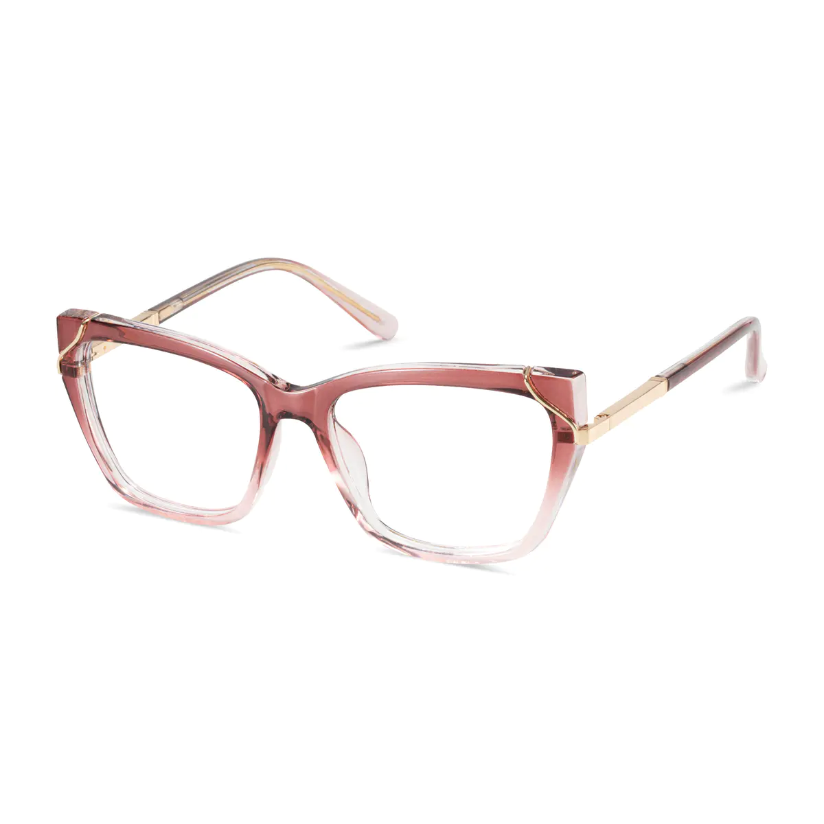 Rectangle Transparent Pink