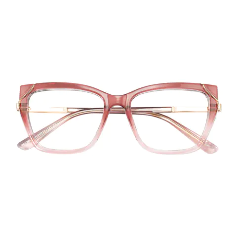 Rectangle Transparent Pink