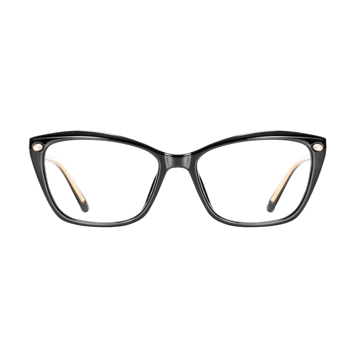 Rectangle Black Eyeglasses