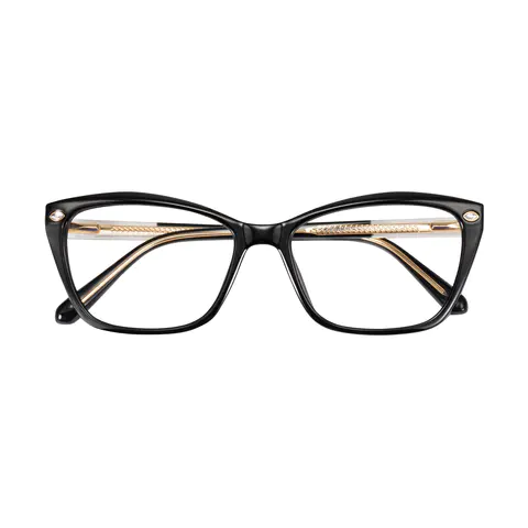 Rectangle Black Eyeglasses