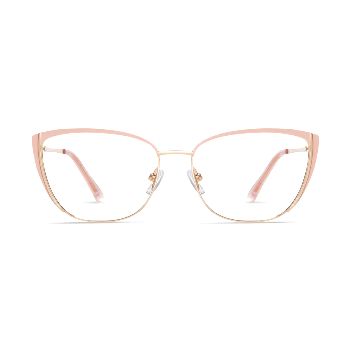 Cat-eye Pink/Gold Eyeglasses