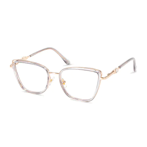 Cat-eye Transparent Gray