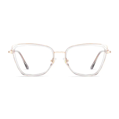 Cat-eye Transparent Gray