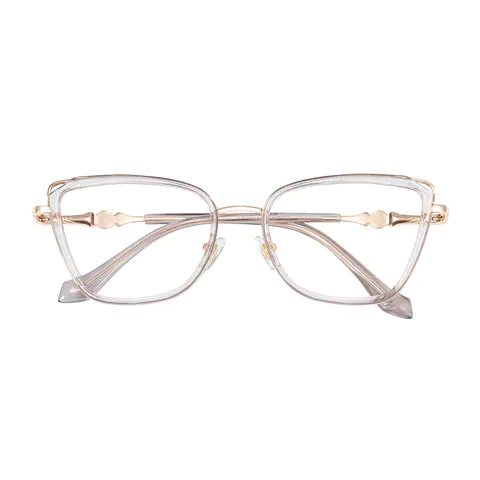 Cat-eye Transparent Gray